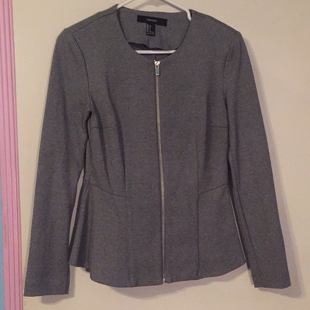 Peplum jacket